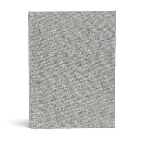 CSB She Reads Truth Bible, Gray Linen Cloth Over Board, Black Letter, Full-Color Design, Wide Margins, Notetaking Space, Devotionals, Reading Plans, Easy-To-Read Bible Serif Type