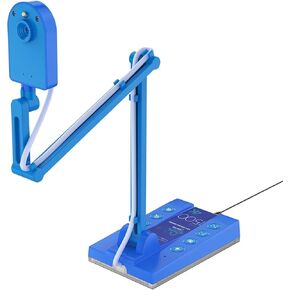TreasLin Document Camera,10MP USB Document Camera for Teachers, Overhead Camera Remote Learning, Classroom Presentations, Art Classes Online Teaching with Multi Angle Rotation Adjustment LED Light