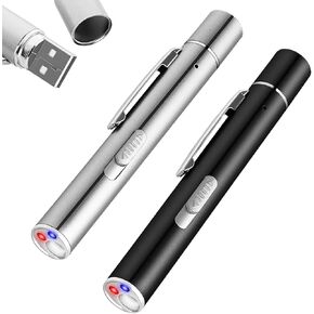 Long Range Green Laser Pointer Beam with USB Charging, Presentation Remotes for Indoor Meetings, Presentation, Interactive Toys for Indoor Dogs Cats