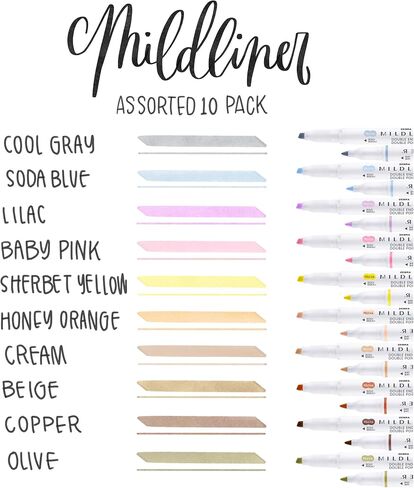 Zebra Pen MILDLINER 5/PK FLUORESCNT, Multicolors in Saudi Arabia