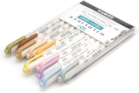 Zebra Pen MILDLINER 5/PK FLUORESCNT, Multicolors in Saudi Arabia