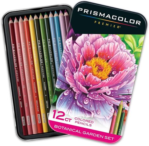 Prismacolor Premier Colored Pencils, Soft Core, Adult Coloring, 12 Pack in Kuwait