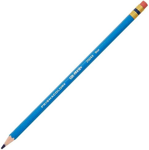 Prismacolor Col-Erase Erasable Colored Pencils, Non-Photo Blue, 12-Count - 20028 in Kuwait