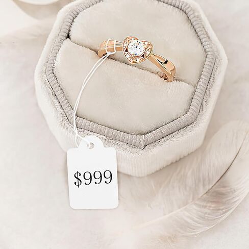 400 PCS علامات السعر مع سلسلة مرفقة ، 1.38 "× 0.87" علامات تعليق الورق البيضاء ، وضع علامة على علامات الساحة المرآب القابلة للكتابة ، واضطراب العلامة للمجوهرات ، والملابس ، والتجزئة ، ووضع العلامات ، والهدية in Kuwait