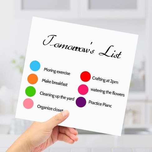 3500 Pieces Dot Stickers, 3/4 inch Color Coding Labels, 10 Color Circle Price Stickers for Office Classroom Student in Kuwait