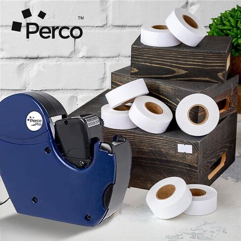 ملصقات بيضاء من Perco 2 Line - 1 جبل ، 6000 تسميات تسعير فارغة لبرنامج Perco 2 خط الأسعار ومدافع التاريخ in Kuwait