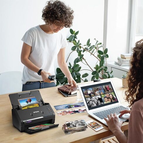 Epson FastFoto FF-680W Wireless High-Speed Photo and Document Scanning System, Black in Saudi Arabia
