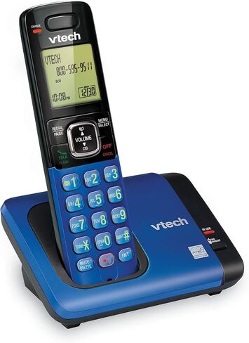 VTech CS6719-2 2-HAYPLALL PHONE مع معرف المتصل/انتظار المكالمات ، والاتصال الداخلي للهاتف وعرض/لوحة المفاتيح الخلفية ، والفضة in Kuwait