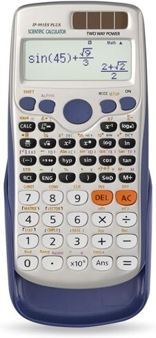 Scientific Calculators, Solar Scientific Calculator Large Screen 417 Function, Calculators Very Suitable for High School and College Students Calculus Algebra and Other Math Textbooks (Solar) in Kuwait