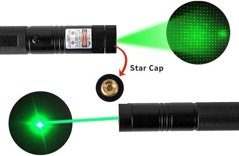 Long Range Green Laser Pointer Beam with USB Charging, Presentation Remotes for Indoor Meetings, Presentation, Interactive Toys for Indoor Dogs Cats in Saudi Arabia