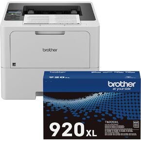Brother HL-L6210DW Business Monochrome Laser Printer with Large Paper Capacity, Wireless Networking, and Duplex Printing, White