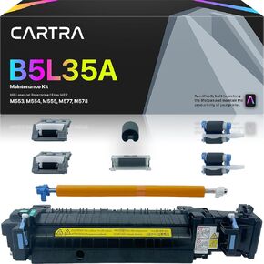 CARTRA Maintenance Kit 110V L0H24A Compatible with HP Laserjet Enterprise M607 M608 M609 M631 M632 M633 Series Includes Fuser and Roller (L0H24A-67901)