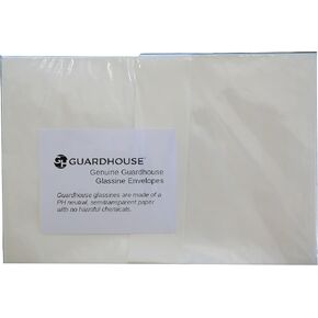 Guardhouse Glassine #7 Envelopes 4 1/8 x 6 1/4" 105 x 159mm Pack of 100