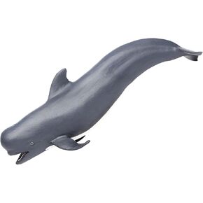 Safari Ltd. Pilot Whale Figurine - Lifelike 5.75" Model Figure - Educational Toy for Boys, Girls, and Kids Ages 3+