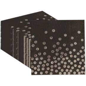 40 PCS Sage Green Paper Fackins Dot Cocktail Cocktail Factails for Anniversary Dinner Gund Wedding Party Supplies-6.5x6.5 Inch