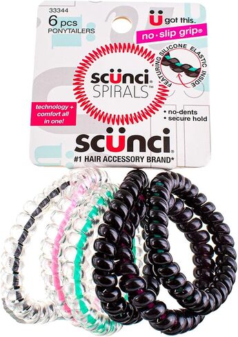 أصحاب الحصان الحلزوني Scunci مع NS Inner Core ، 6CT (حزمة 2) 2 in Kuwait