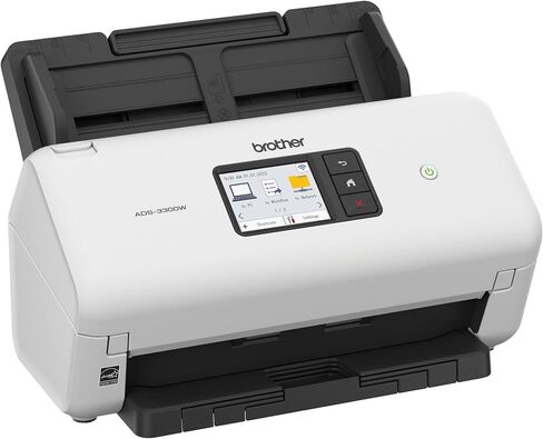 Brother ADS-3300W Wireless, High-Speed Desktop Scanner | 2.8-inch Touchscreen | Scans Up to 40ppm1 in Saudi Arabia