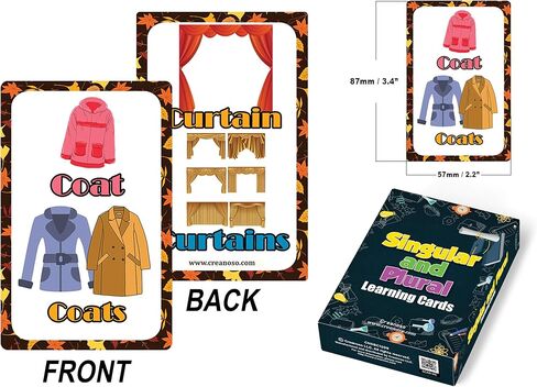 بطاقات التعلم التعليمية للأطفال Creanoso (سطح واحد) in Kuwait