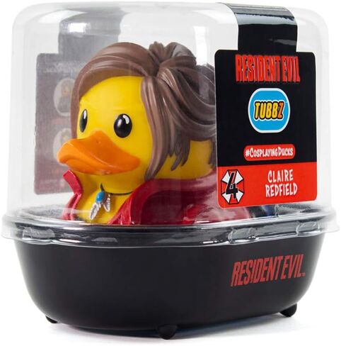 Tubbz Boxed Edition Claire Redfield Collectible Finyl Rubber Duck Figure - Perming Resident Evil Merchandise - Horror TV والأفلام وألعاب الفيديو in Kuwait