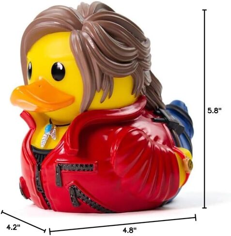 Tubbz Boxed Edition Claire Redfield Collectible Finyl Rubber Duck Figure - Perming Resident Evil Merchandise - Horror TV والأفلام وألعاب الفيديو in Kuwait