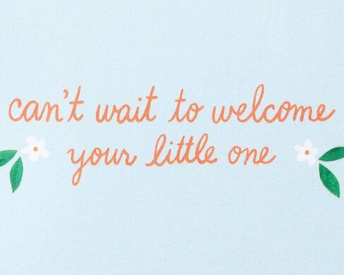 Papyrus New Baby Card (Can't Wait) in Saudi Arabia