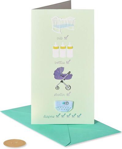 Papyrus New Baby Card (Can't Wait) in Saudi Arabia