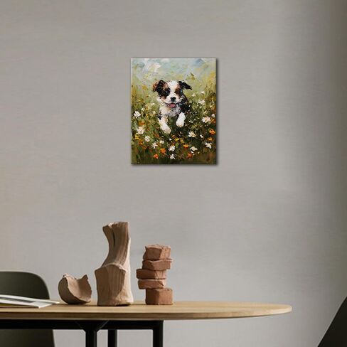 TUMOVO Paint by Number for Adults Dog Adult Paint by Number Kits DIY Painting by Numbers for Adults Dog in a Field Paint-by-Number Color by Number Arts Craft for Home Wall Decor, 16 x20 Inch in Saudi Arabia
