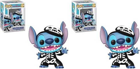 Funko Pop! Lilo & Stitch Skeleton Stitch 1234 Special Edition Multicolor Vinyl in Saudi Arabia