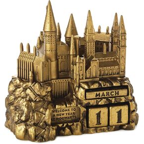 Hallmark Harry Potter Perpetual Calendar (Hogwarts) Office Supplies, Gift for Teachers, Kids, Boss, Administrative Assistant