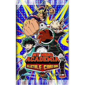 Jasco Games My Hero Academia Collectible Card Game Series 1 Unlimited | 10-Card Single-Pack Booster Pack | Trading Cards for Adults and Teens | Ages 14+ | 2 Players | Avg. Playtime 45+ Mins | Made