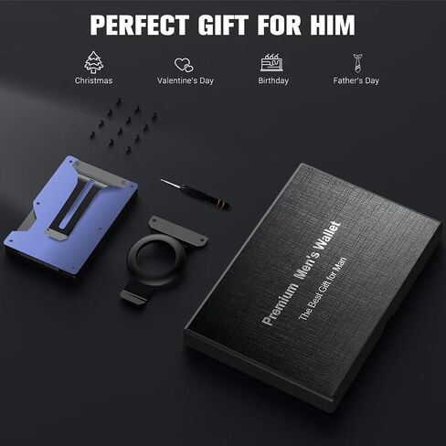 Zeeker for Magsafe Wallet, Magnetic Wallet with Airtag Holder & Money Clip for iPhone 16/15/14/13/12 Series,15-Card Holder, Upgrade with iPhone Wallet,RFID Blocking, Macaron Black in Saudi Arabia