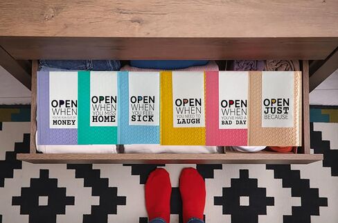 Open When Envelopes for College Student, College Daughter Son Gift, University Gifts, College Gifts, Leaving Home Gift, Going Away to College Gifts – 6 Pack Multi-color in Kuwait