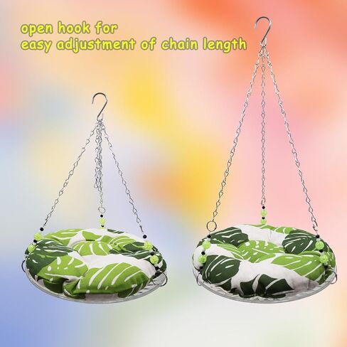 11.8in Reptile Bed，Reptile Hammock Swing Hanging Bed, Lizard Swing Toy, Lizard Bed, Reptile Lounger Terrarium Hanging Hammock for Bearded Dragon Lizard Gecko Chameleon Parrot Hamster Small Pets in Saudi Arabia