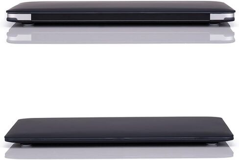 RUBAN Case for MacBook Air 13 Inch (Models: A1369 & A1466, Older Version 2010-2017 Release), Slim Snap On Hard Shell Protective Cover and Keyboard Cover, Black in Saudi Arabia