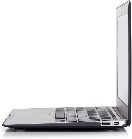 RUBAN Case for MacBook Air 13 Inch (Models: A1369 & A1466, Older Version 2010-2017 Release), Slim Snap On Hard Shell Protective Cover and Keyboard Cover, Black in Saudi Arabia