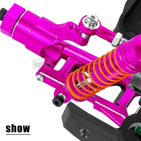 RC Aluminum Front Rear Suspension Arms&C-Hubs Steering Block Caster Blocks Upgrades Parts for 1/18 LaTrax Teton,Suspension Arms&Stub Axle Carriers Knuckles Set,Replace Parts 7630 7532 7552X(Pink) in Kuwait