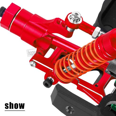 RC Aluminum Front Rear Suspension Arms&C-Hubs Steering Block Caster Blocks Upgrades Parts for 1/18 LaTrax Teton,Suspension Arms&Stub Axle Carriers Knuckles Set,Replace Parts 7630 7532 7552X(Pink) in Kuwait