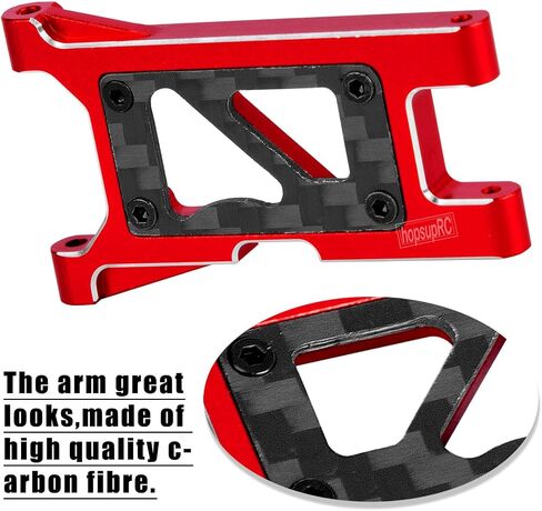 RC Aluminum Front Rear Suspension Arms&C-Hubs Steering Block Caster Blocks Upgrades Parts for 1/18 LaTrax Teton,Suspension Arms&Stub Axle Carriers Knuckles Set,Replace Parts 7630 7532 7552X(Pink) in Kuwait