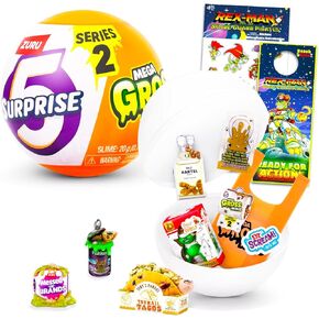 Zuru 5 Surprise Mini Brands Mega Gross Minis Mystery Set - Bundle with Surprise Mini Gross Toys Series 2 Plus Stickers, More | Collectible Mini Toys