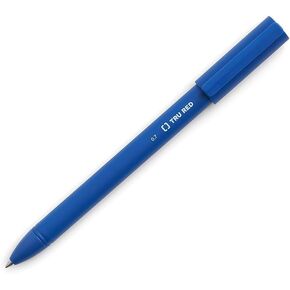Staples Quick Dry Gel Pen, Medium Point, 0.7mm, Blue, Dozen (TR54481)