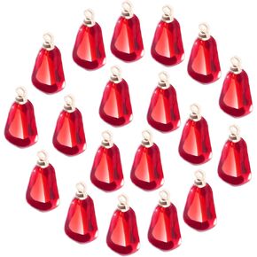 PAGOW 20Pcs Pomegranate Charm for Jewelry Making, Pomegranate Seed Resin Pendants for DIY Necklace Earrings Bracelet Supplies