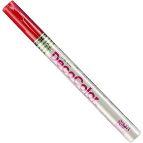 UCHIDA 200-C-2 Marvy Deco Color Fine Point Paint Marker, Red