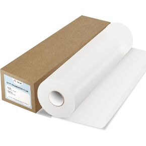 A-SUB DTF Transfer Film Roll, 13" X 328ft DTF Film for Sublimation or DTF Inkjet Printer, Direct to Film PET Transfer Paper for T Shirts and All Fabrics (Double Sided Matte)