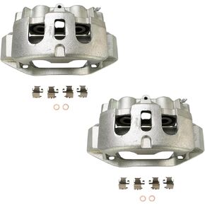 TRQ Rear Brake Caliper Set Fits 11-19 Chevrolet Silverado Suburban GMC Sierra