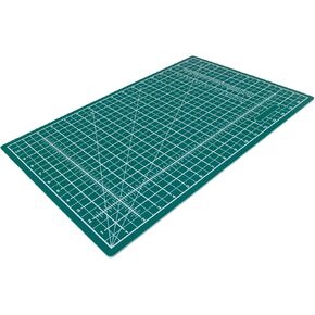 Huron Precision Self-Healing Cutting Mat for Crafts, Hobbies, Sewing, and Scrapbooking - Rotary Cutting Board Double Sided for Cutting Quilting Modeling Projects - 12 x 18 (A3)