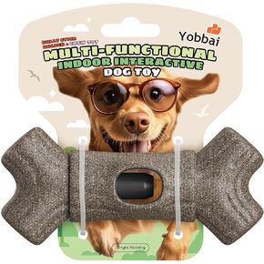 Bully Stick Holder for Dogs, Dog Treat Chew Holder Anti-Choking Safety Device, Dog Bone Holder for Chew Sticks Fits Various Bully Sticks, BPA-Free | Dishwasher Safe