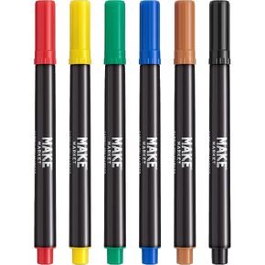 Marvy® Uchida Fine Point Fabric Markers, Primary