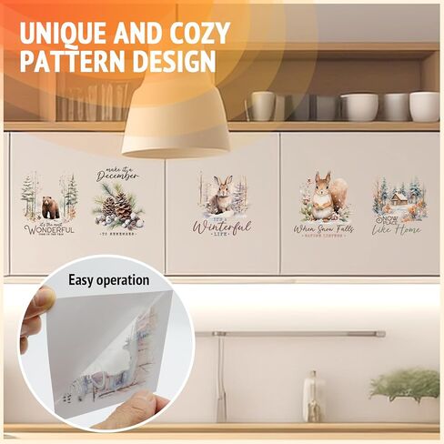 24 Sheets UV DTF Cup Wraps Decals Stickers, Glossy Rub on Transfers for Crafts, Glass, Vase, Tumblers, Furnitures, Wood, 3.9x3.9inch(Vintage Flowers) in Saudi Arabia