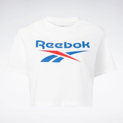 Reebok Women's Identity Big Logo Crop Tee in Saudi Arabia