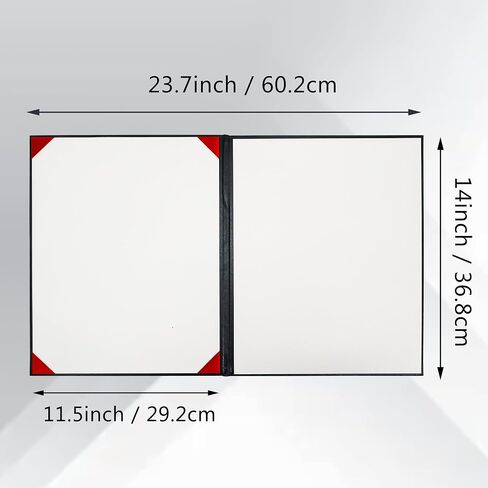 GraduatePro 11"x14" Black Diploma Cover for Graduation Certificate Holder with Red Satin Corner in Kuwait